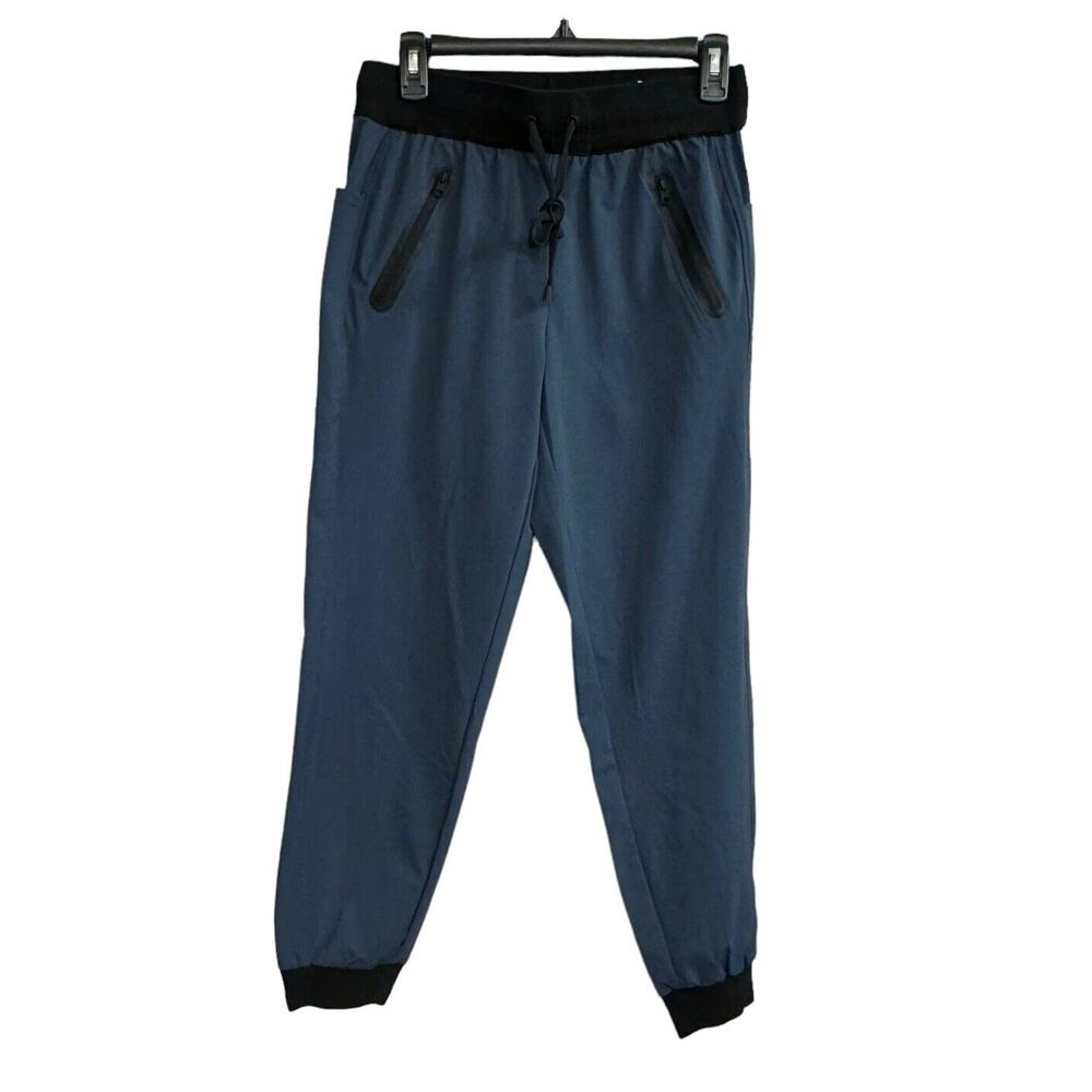 Blanc Noir New Getaway Drawstring Joggers Women’s Size S Blue
